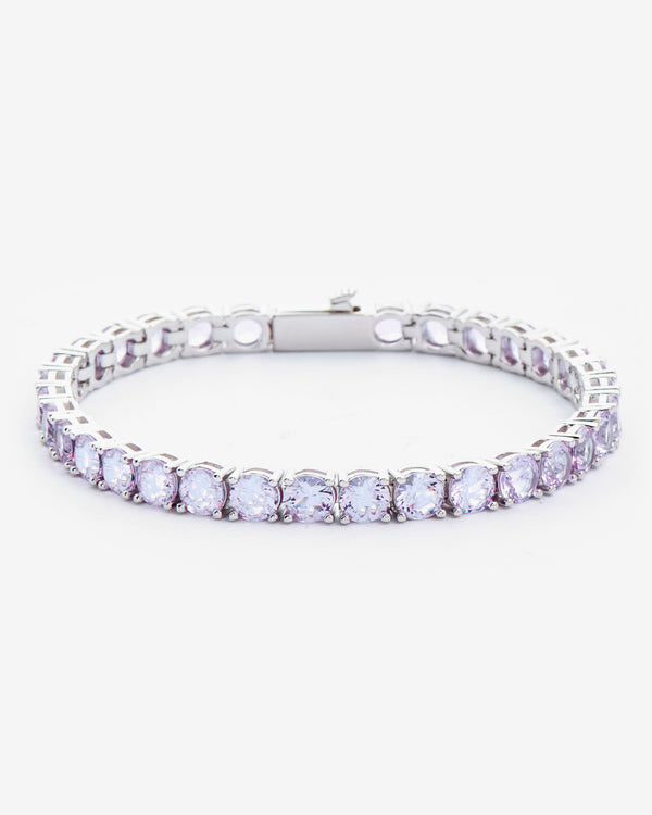 5mm Tennis Bracelet - Lilac