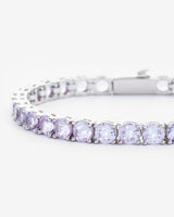 5mm Tennis Bracelet - Lilac