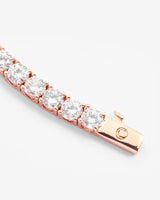 5mm Tennis Bracelet - Rose Gold