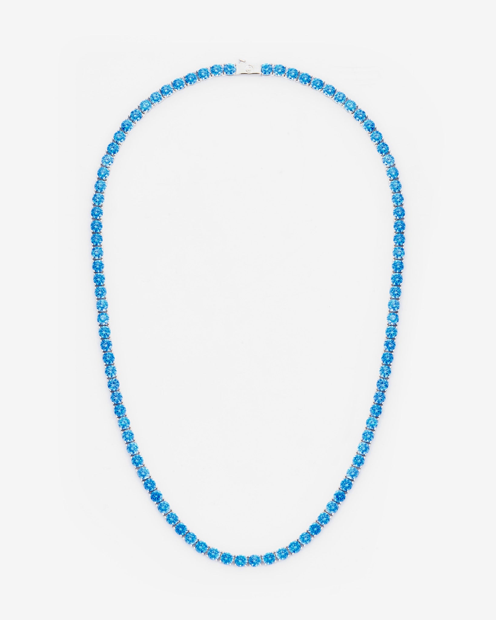 5mm Tennis Chain - Blue