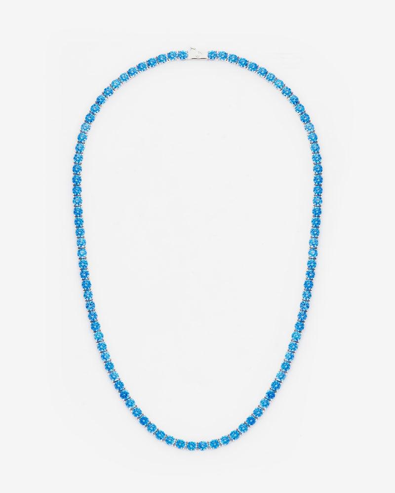 5mm Tennis Chain - Blue