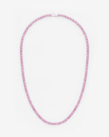 5mm Tennis Chain - Pastel Pink