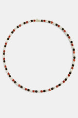 5mm Casino Tennis Chain - Red