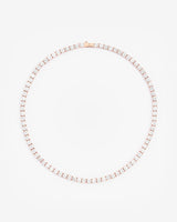 5mm Tennis Chain - Rose Gold