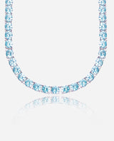 5mm Tennis Chain - Pale Blue