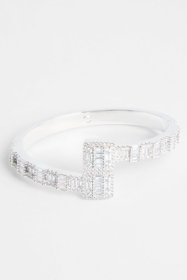 6mm Iced Cluster Bangle