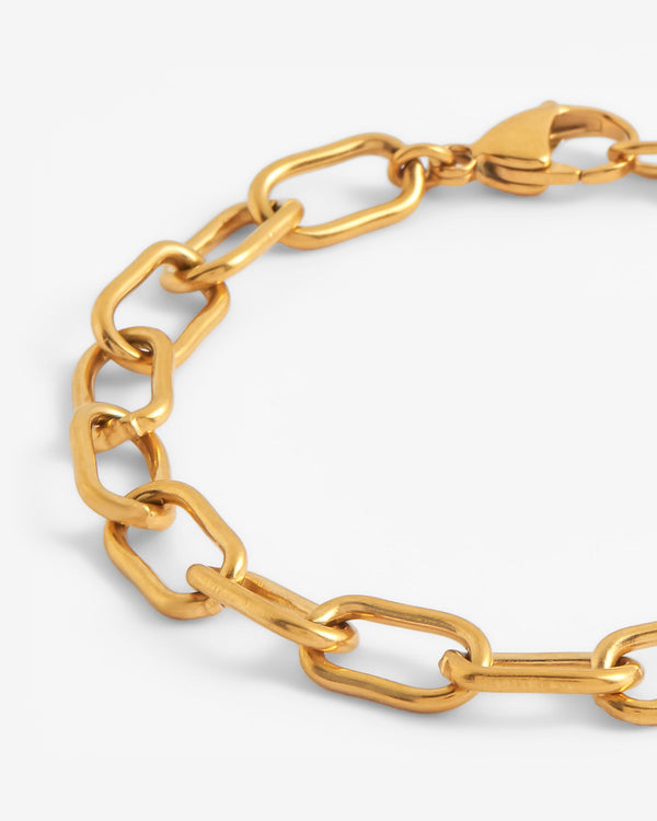 6mm Clip Bracelet - Gold