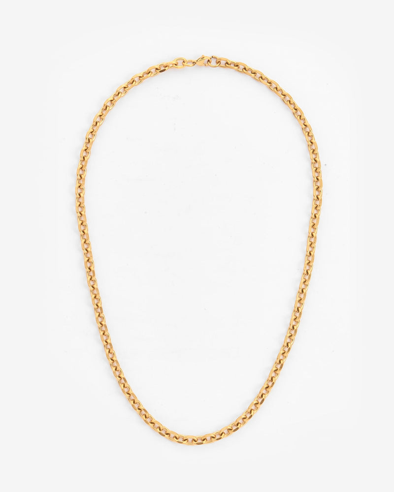 6mm Hermes Link Chain - Gold