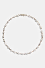 6mm Iced CZ Mixed Shape Choker