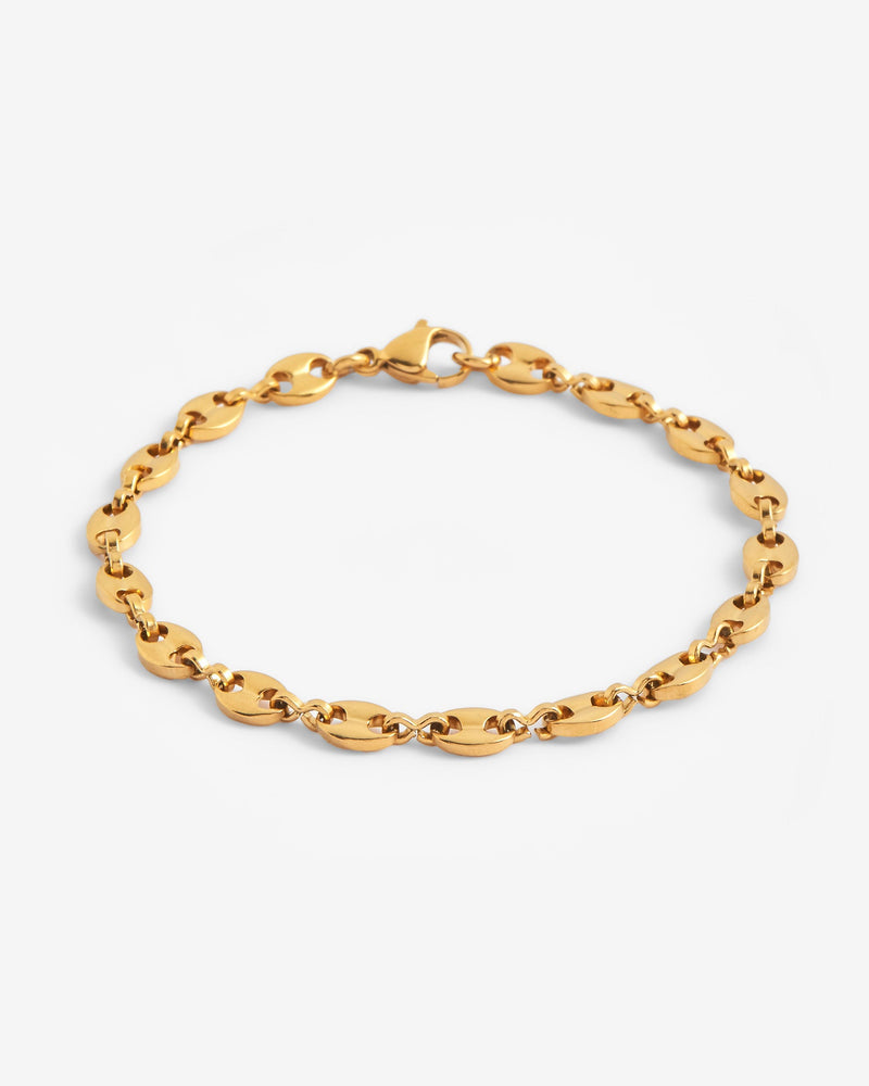 6mm Mariner Bracelet - Gold