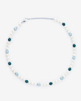 6mm Pearl Necklace - Blue Alternate