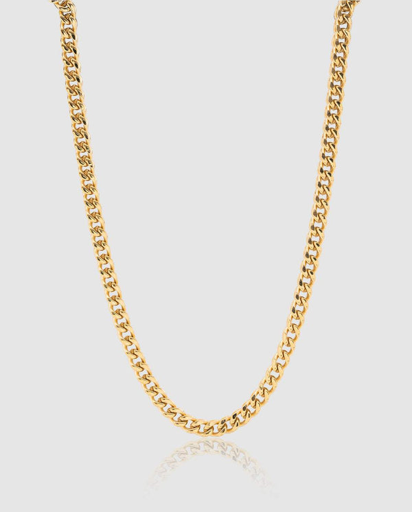 6mm Franco Chain - Gold - Cernucci