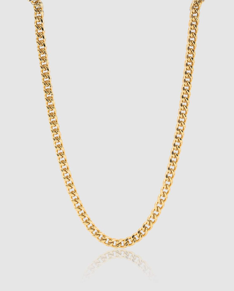 6mm Franco Chain - Gold - Cernucci