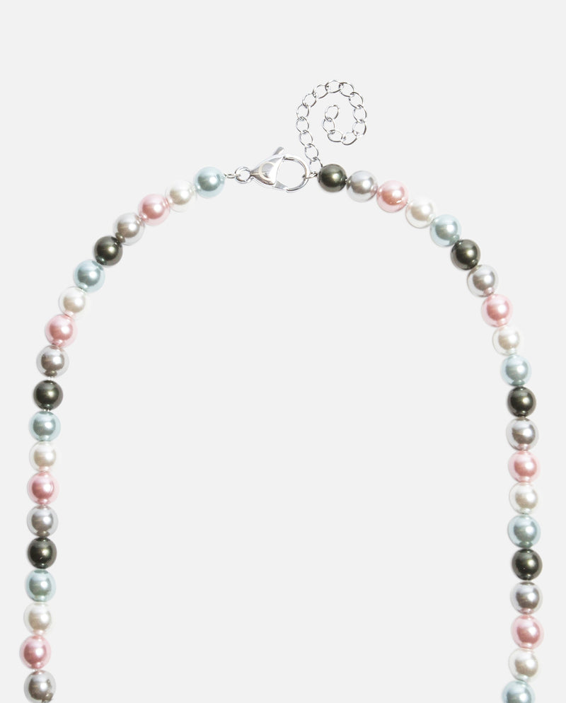 6mm Pearl Necklace - Pink Multi