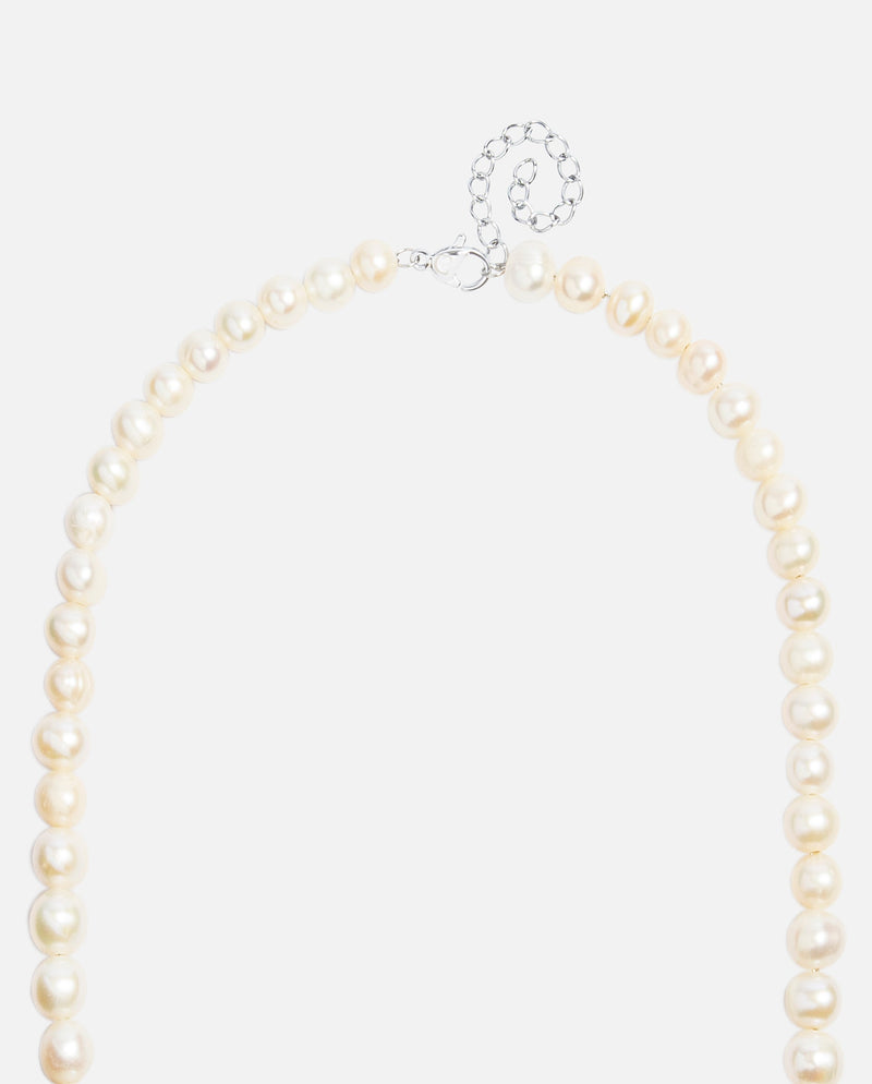 6mm Pearl Clip Necklace