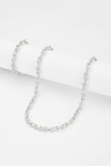 8mm Iced Infinity Chain + Bracelet Bundle