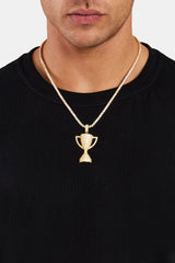 925 Trophy Pendant - Gold