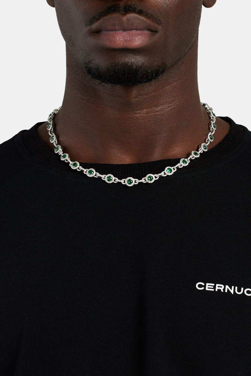 9mm Green Centre Link Chain