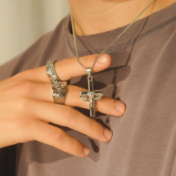 Baroque Cross Pendant