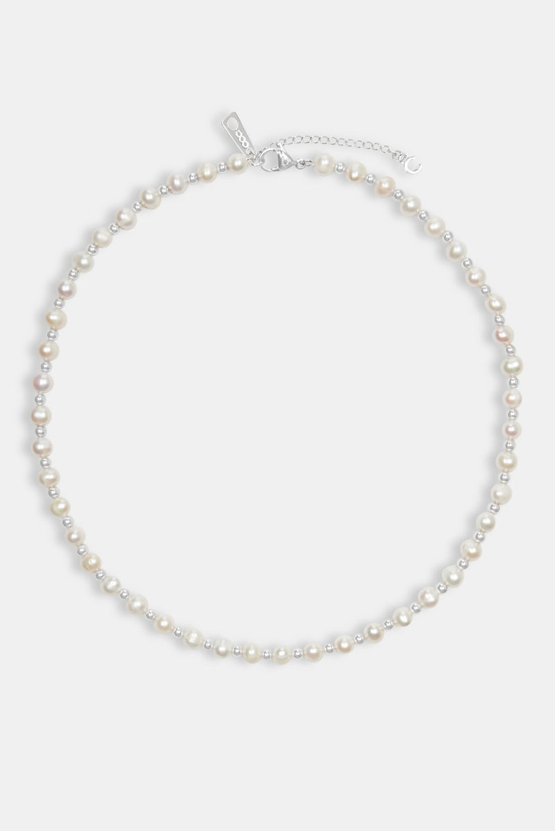 Freshwater Pearl & Bead Necklace