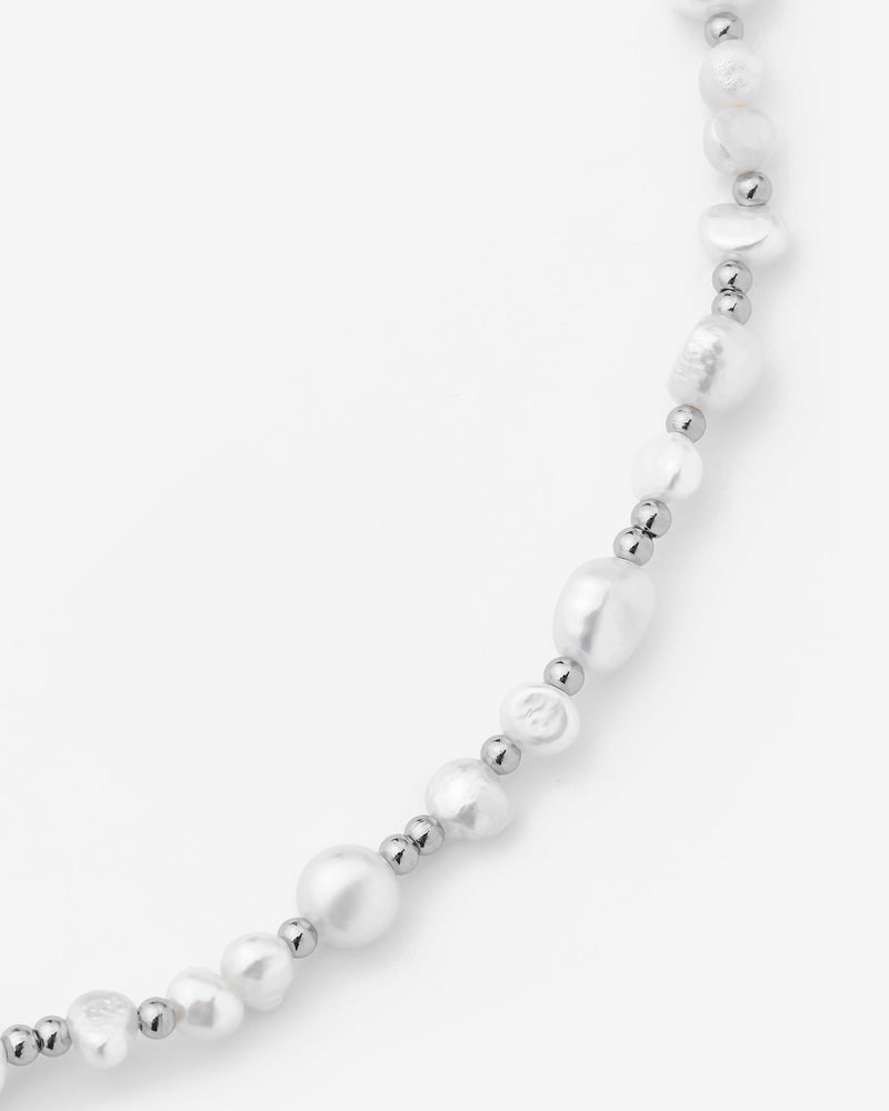 Beaded Baroque Freshwater Pearl Necklace