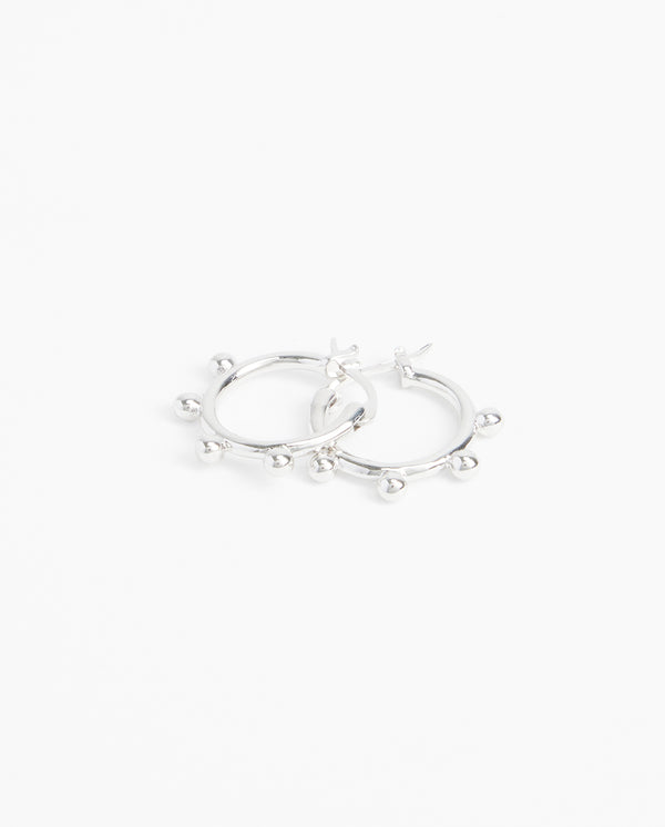 Bobble Hoop Earrings