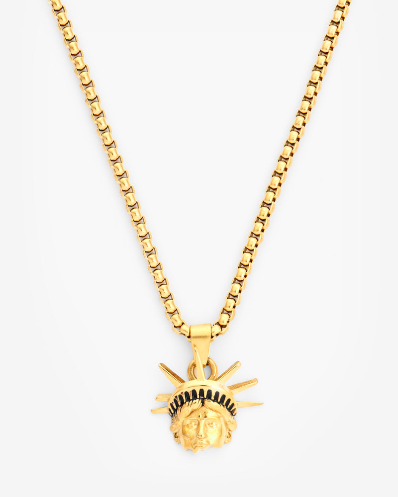 Broken Liberty Necklace - Gold