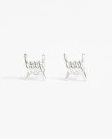 Barbed Wire Stud Earrings