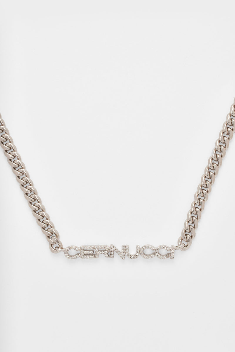Iced Cernucci Branded Curb Chain