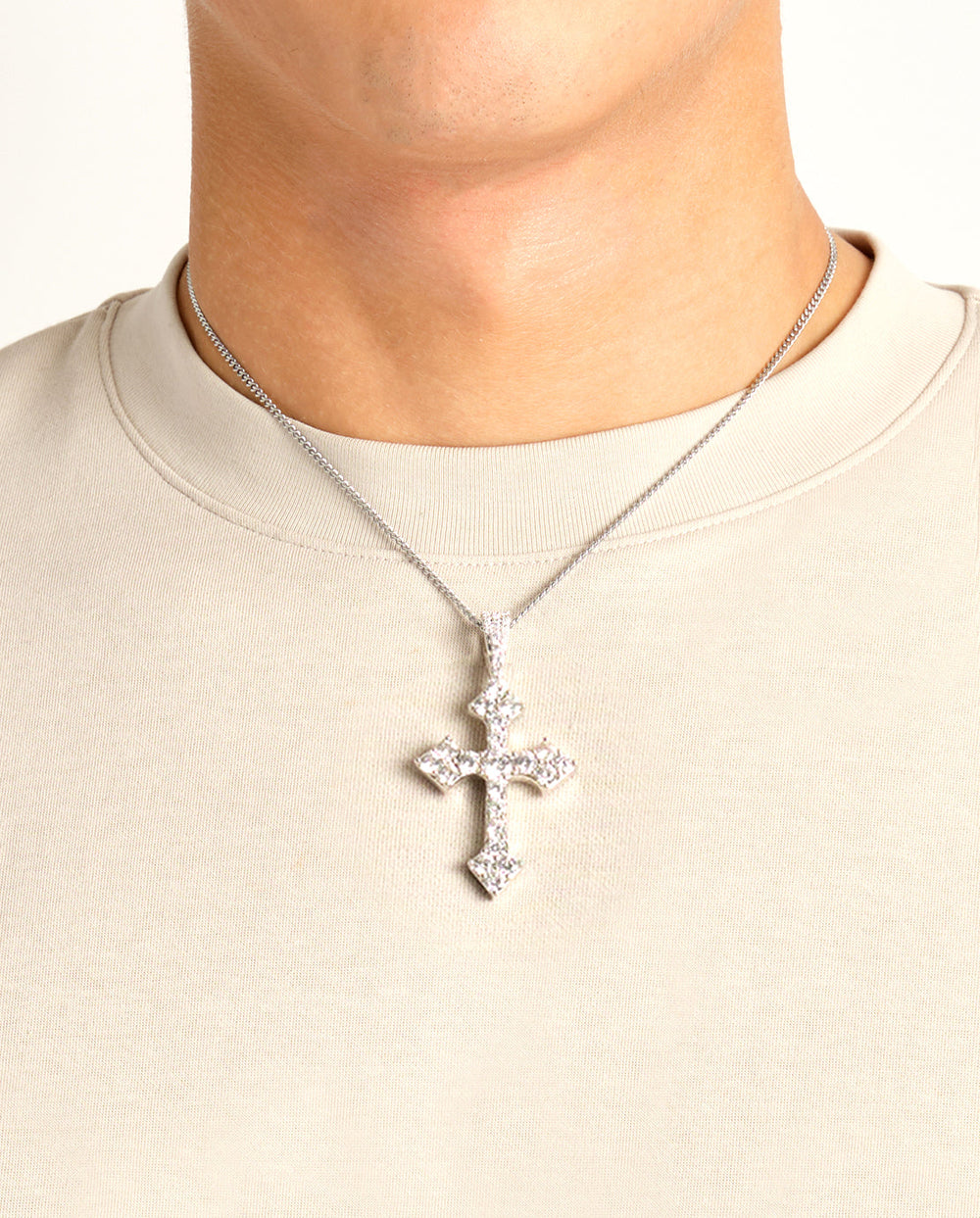 Iced Celtic Cross Pendant - 35mm – Cernucci US