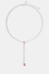 Pear Drop Chain - White