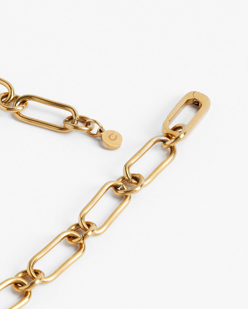 Chain Link Choker - Gold