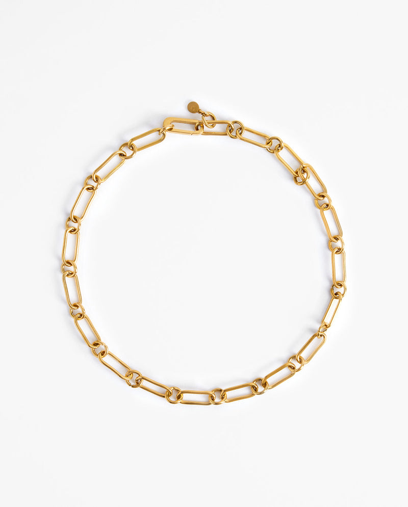 Chain Link Choker - Gold