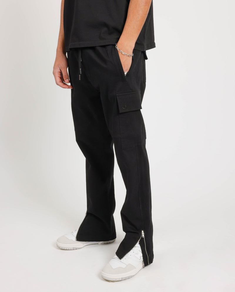 Cernucci Cargo Trouser - Black