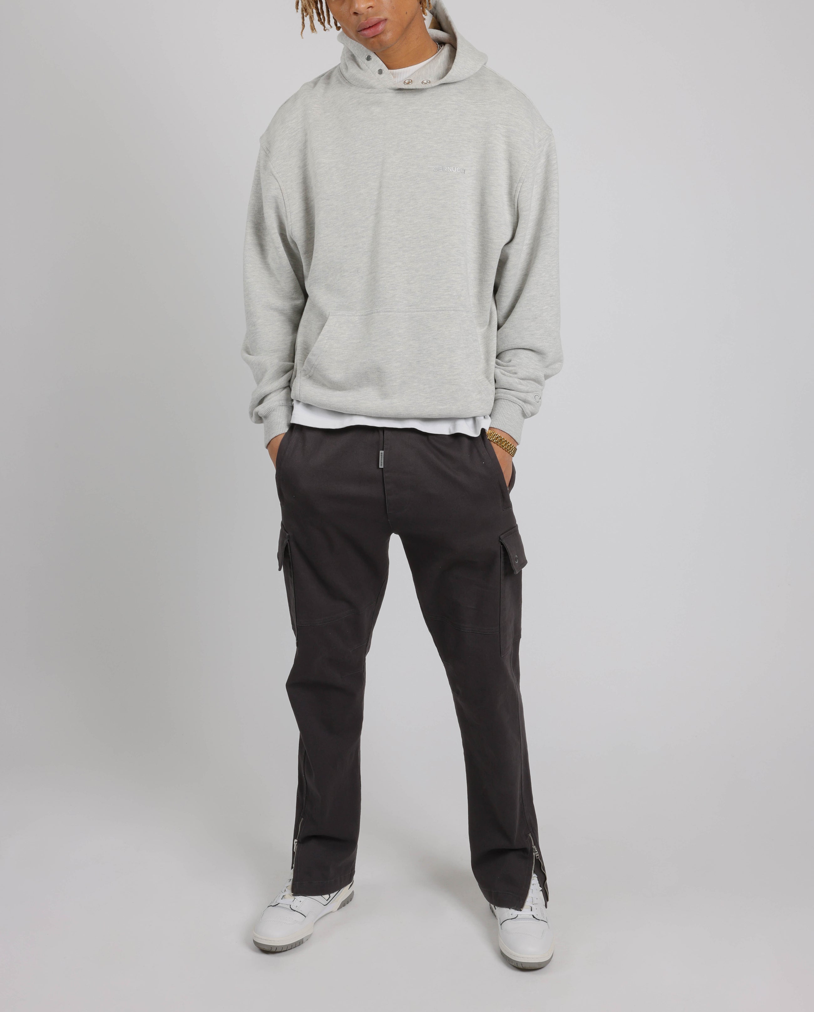 Cernucci Cargo Trouser - Dark Grey