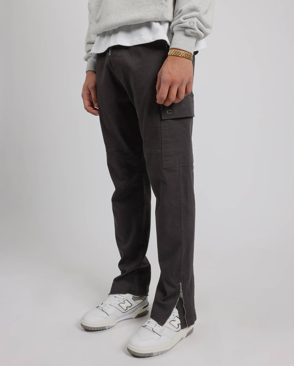 Cernucci Cargo Trouser - Dark Grey