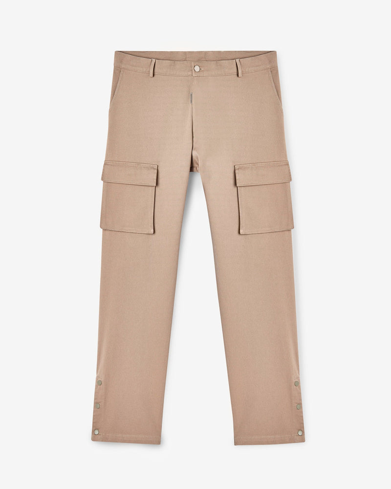 Straight Leg Cargo Trouser - Taupe