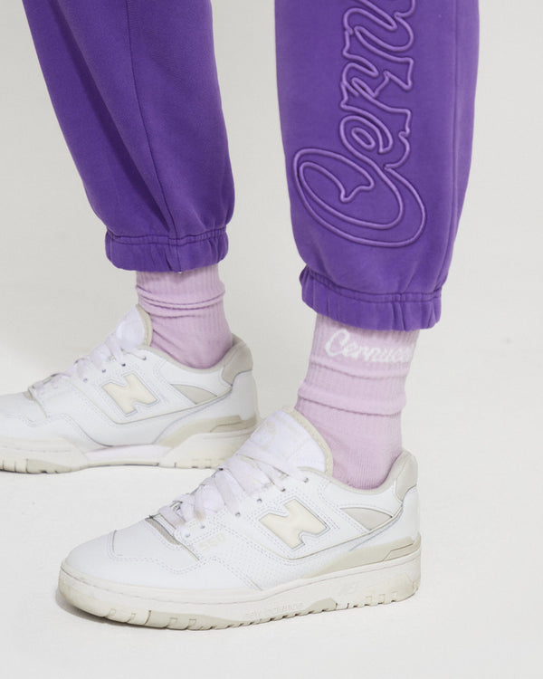 Cernucci Logo Socks - Lavender