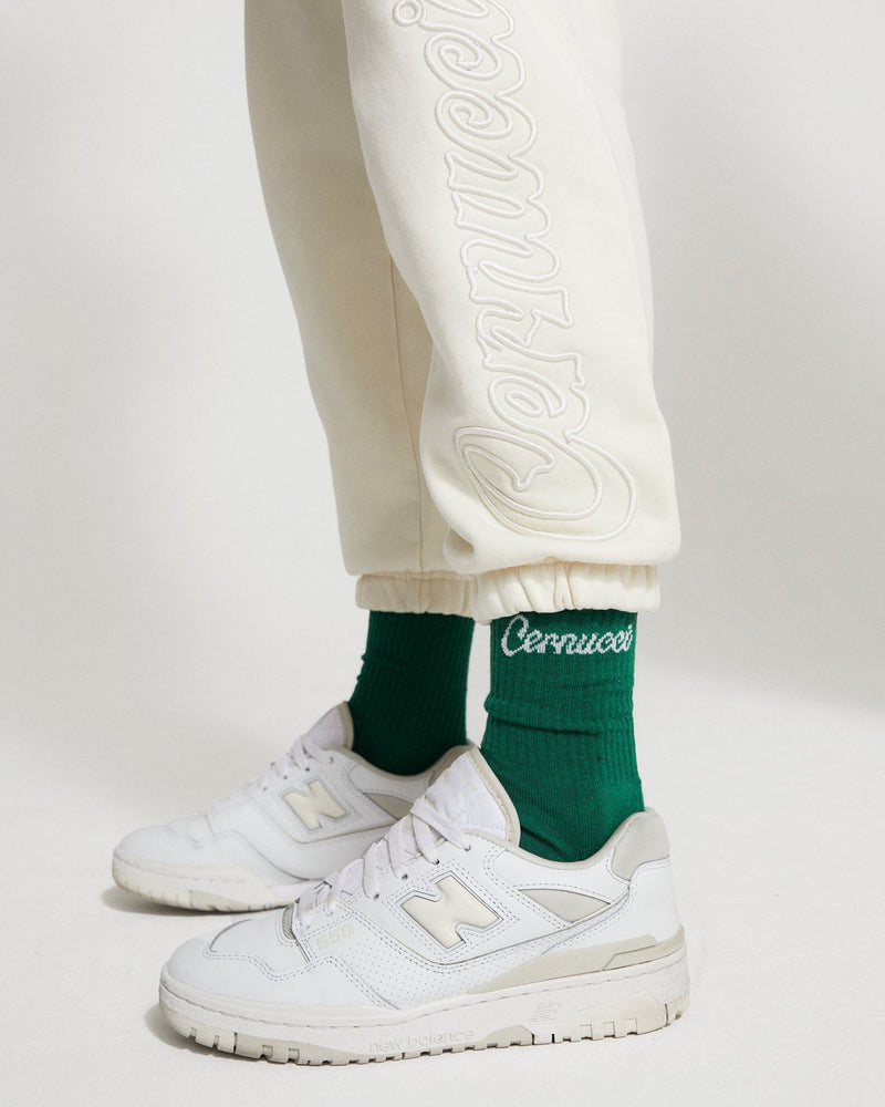 Cernucci Logo Socks - Racing Green