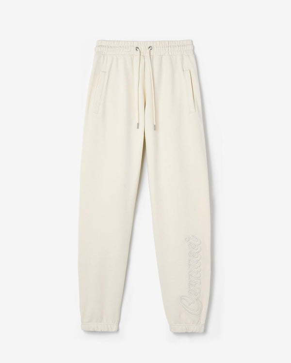 Cernucci Embroidered Jogger - Ecru