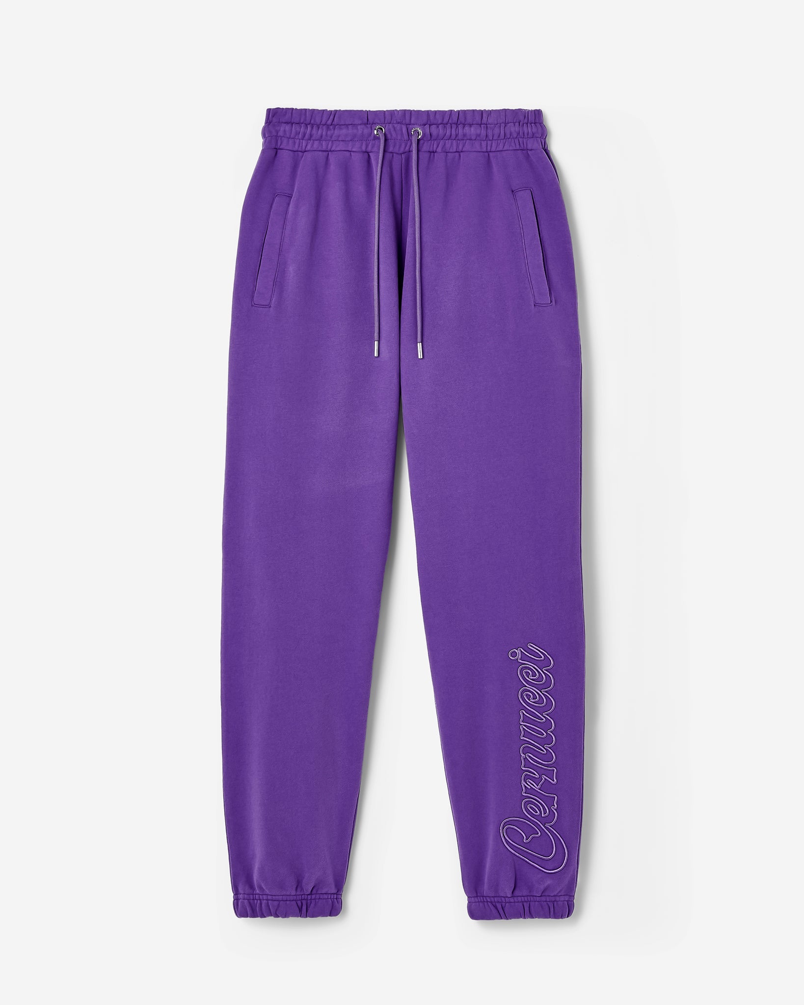 Cernucci Embroidered Jogger - Purple – Cernucci US