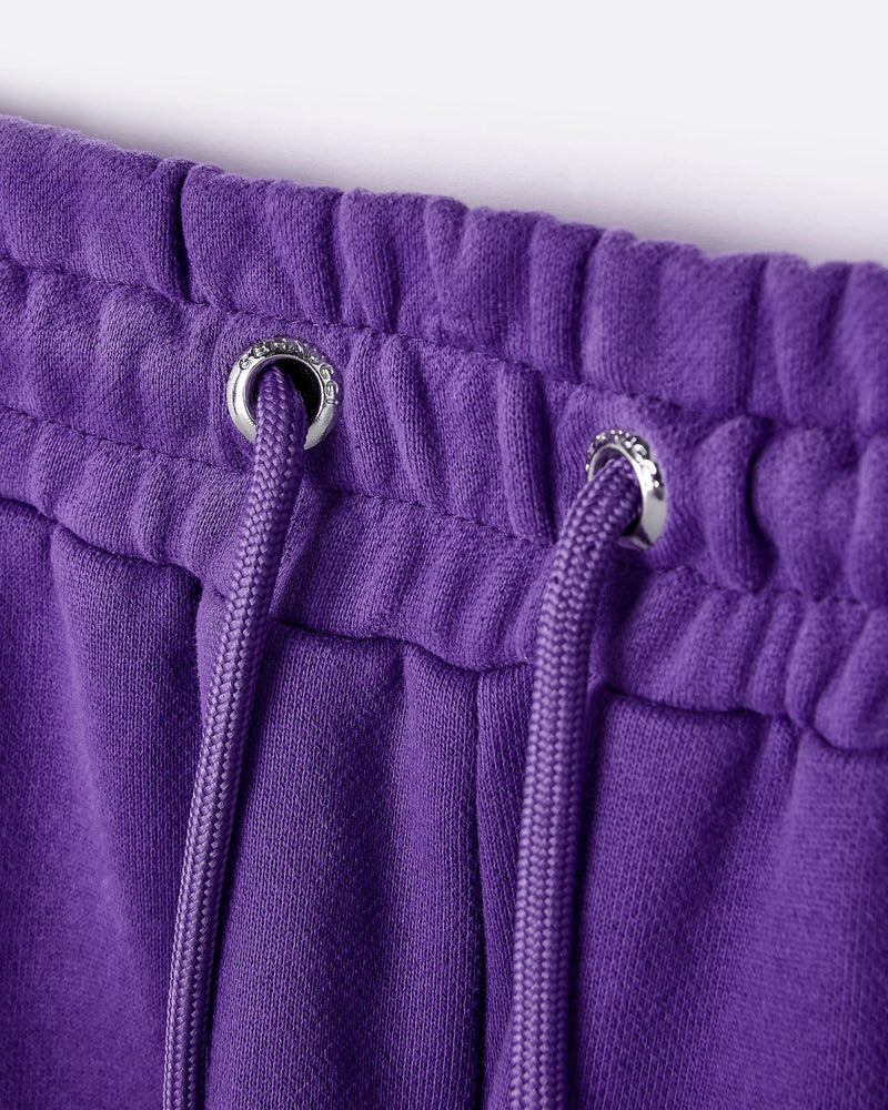 Cernucci Embroidered Jogger - Purple