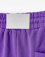 Cernucci Embroidered Jogger - Purple