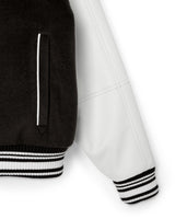 Cernucci Varsity Bomber Jacket - Black