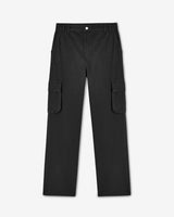 Straight Leg Cargo Trouser - Black