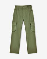 Straight Leg Cargo Trouser - Khaki