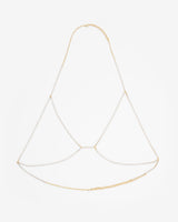 Diamante Body Chain - Gold