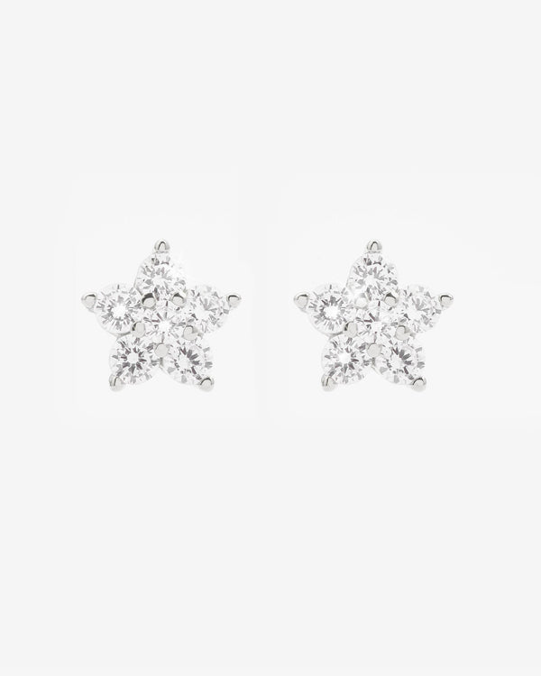 Iced Flower Earrings