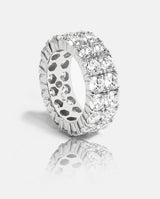 Double Row Iced Ring
