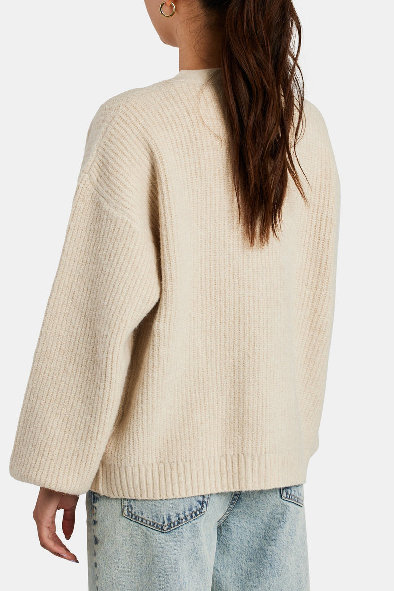 Cernucci Oversized Knitted Cardigan